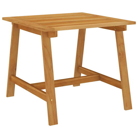 312405 vidaXL Garden Dining Table 88x88x74 cm Solid Acacia Wood