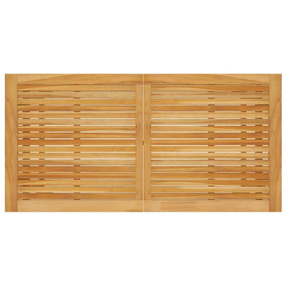 vidaXL Garden Dining Table 140x70x73.5 cm Solid Acacia Wood