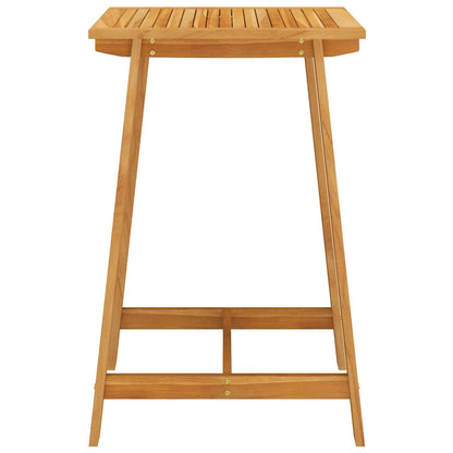 312408 vidaXL Garden Bar Table 70x70x104 cm Solid Acacia Wood
