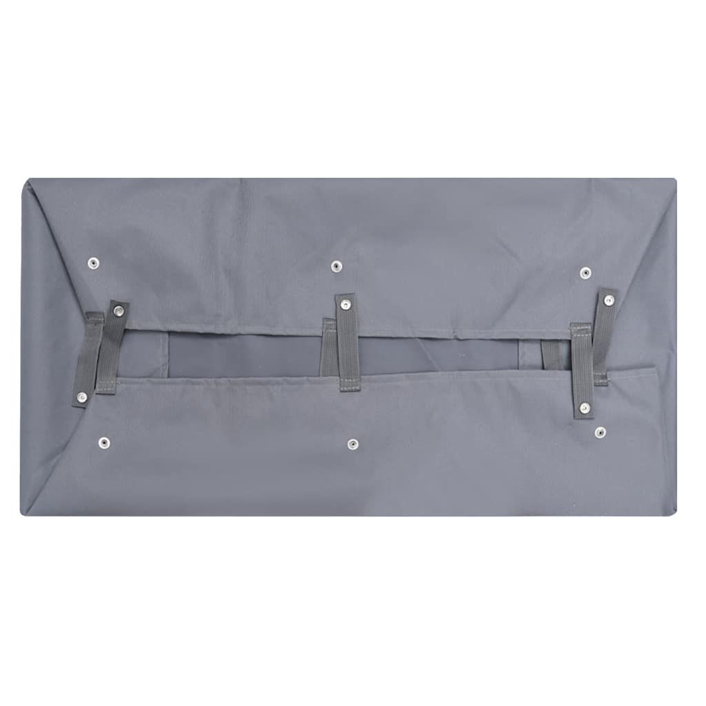 vidaXL Garden Cart Liner Dark Grey 81x41x21 cm Fabric