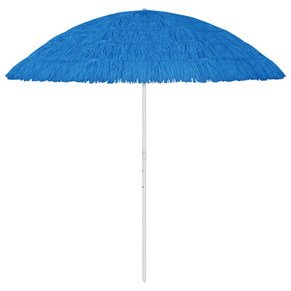 314696 vidaXL Hawaii Beach Parasol Blue 300 cm
