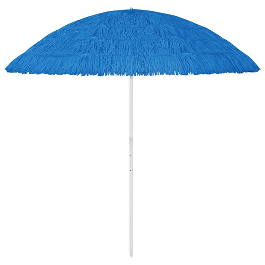 314696 vidaXL Hawaii Beach Parasol Blue 300 cm