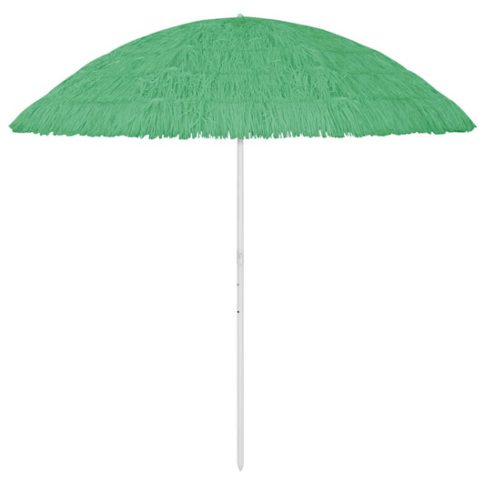 314699 vidaXL Hawaii Beach Parasol Green 300 cm