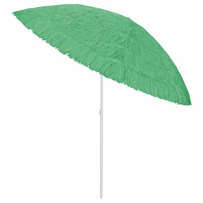 314699 vidaXL Hawaii Beach Parasol Green 300 cm