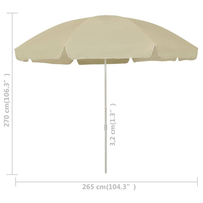 vidaXL Beach Parasol