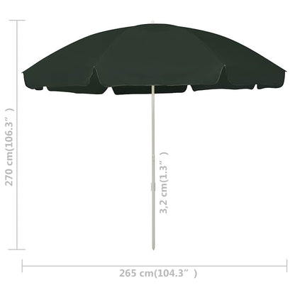 vidaXL Beach Parasol