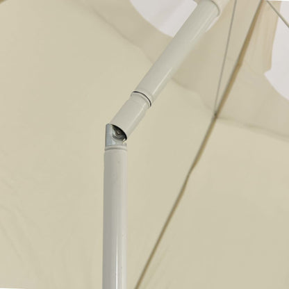 vidaXL Beach Parasol | Sand Yellow | Polyester | 300 cm | Tiltable