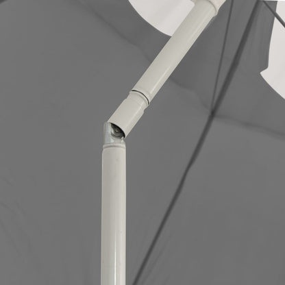 vidaXL Beach Parasol Anthracite 300 cm