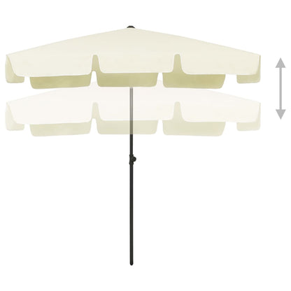 vidaXL Beach Parasol |  Tiltable  | Other | Contemporary