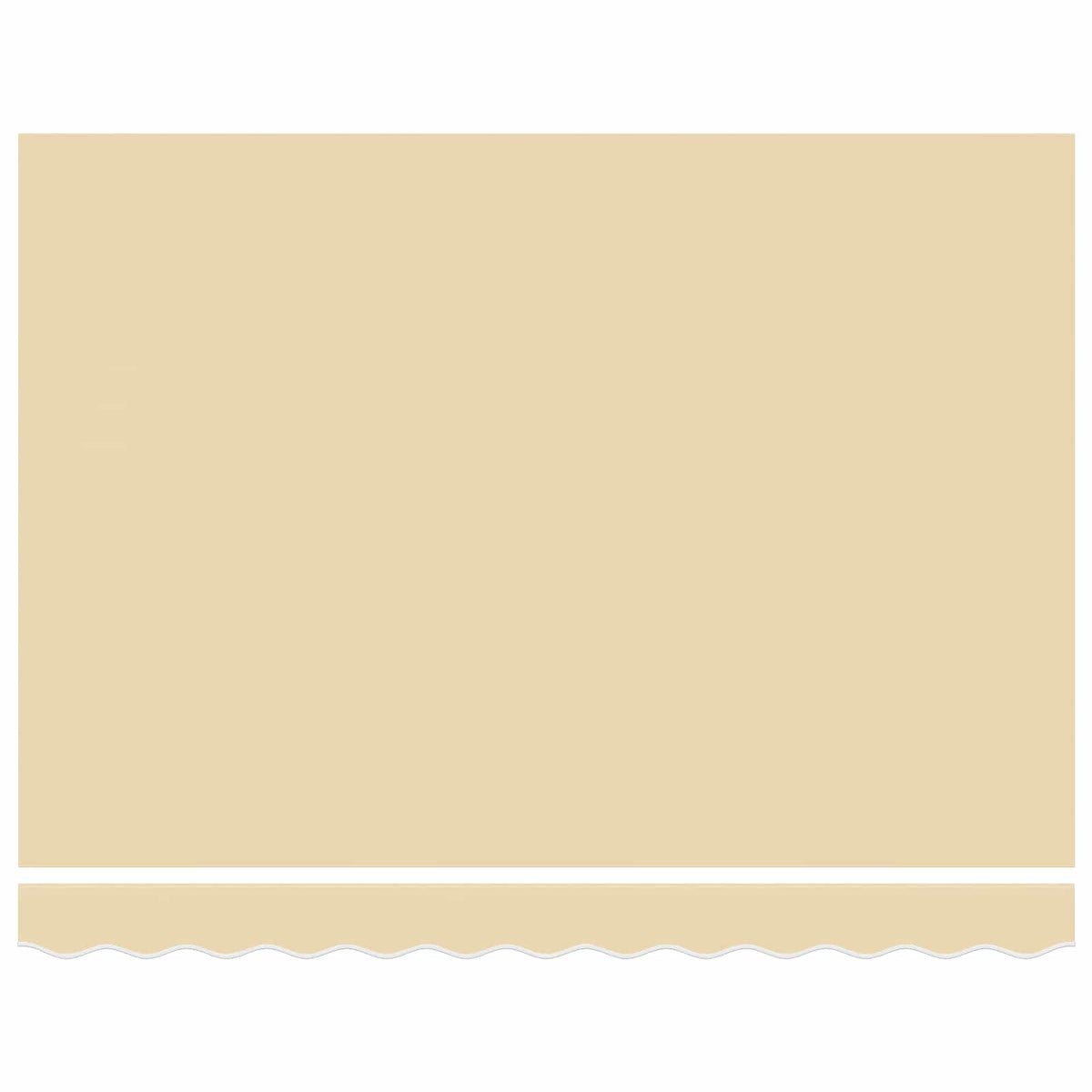 vidaXL Awning Replacement Fabric Cream 400x350 cm Polyester