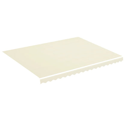 vidaXL Replacement Fabric for Awning Cream 4.5x3.5 m