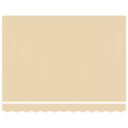 vidaXL Awning Replacement Fabric Cream 450x350 cm Polyester