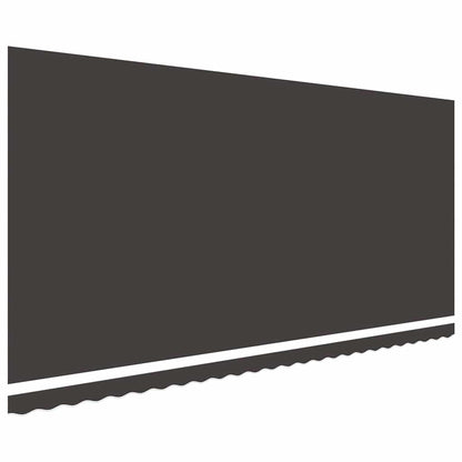 vidaXL Awning Replacement Fabric Anthracite 600x350 cm Polyester