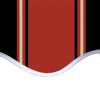 vidaXL Awning Replacement Fabric Orange and Brown 400x350 cm Polyester