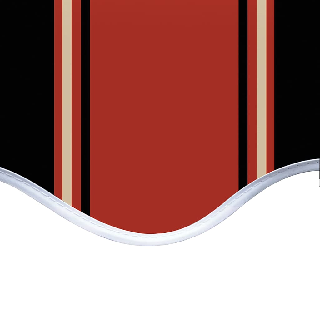 vidaXL Awning Replacement Fabric Orange and Brown 600x350 cm Polyester