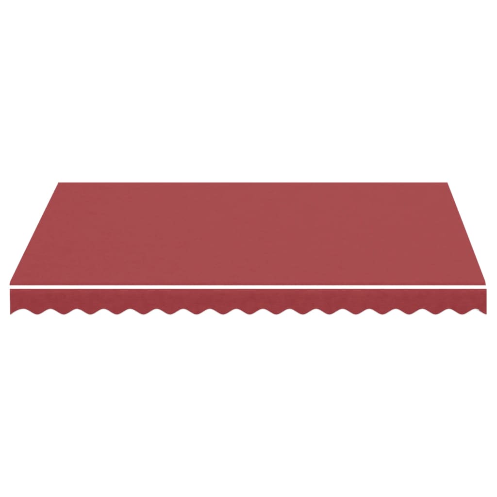 311965 vidaXL Replacement Fabric for Awning Burgundy Red 3x2,5 m