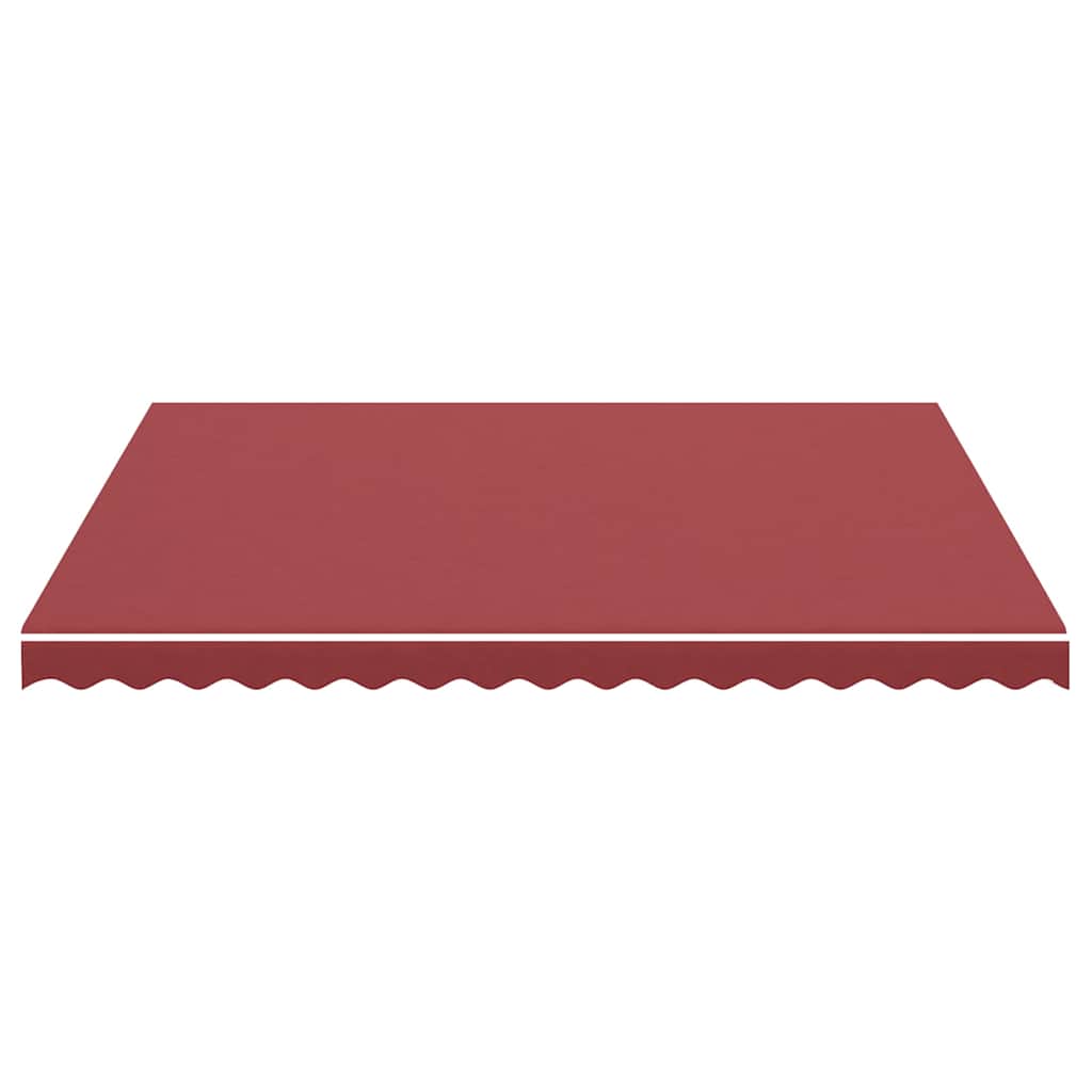 vidaXL Awning Replacement Fabric Burgundy Red 400x350 cm Polyester