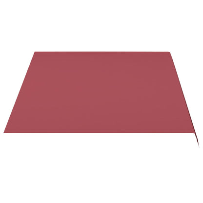 vidaXL Awning Replacement Fabric Burgundy Red 4.5x3 m Polyester