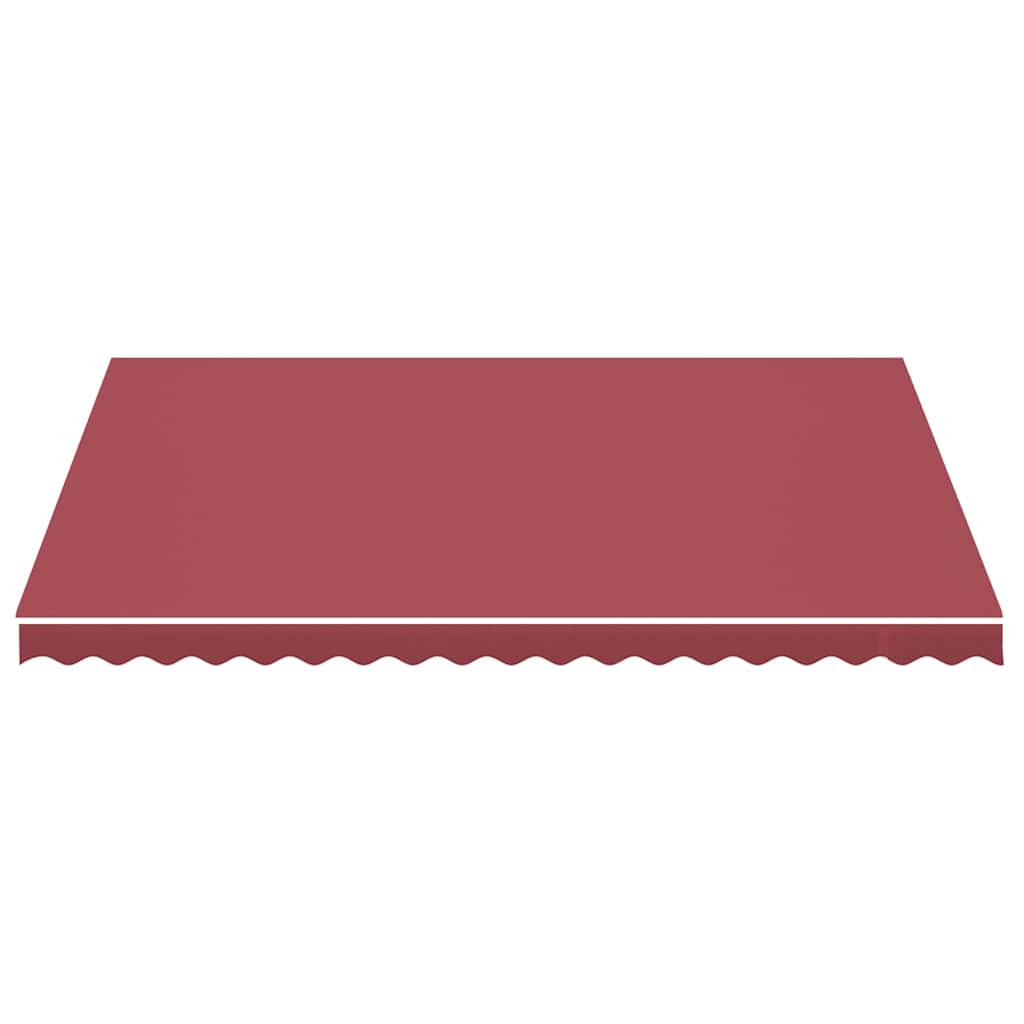 vidaXL Awning Replacement Fabric Burgundy Red 450x350 cm Polyester