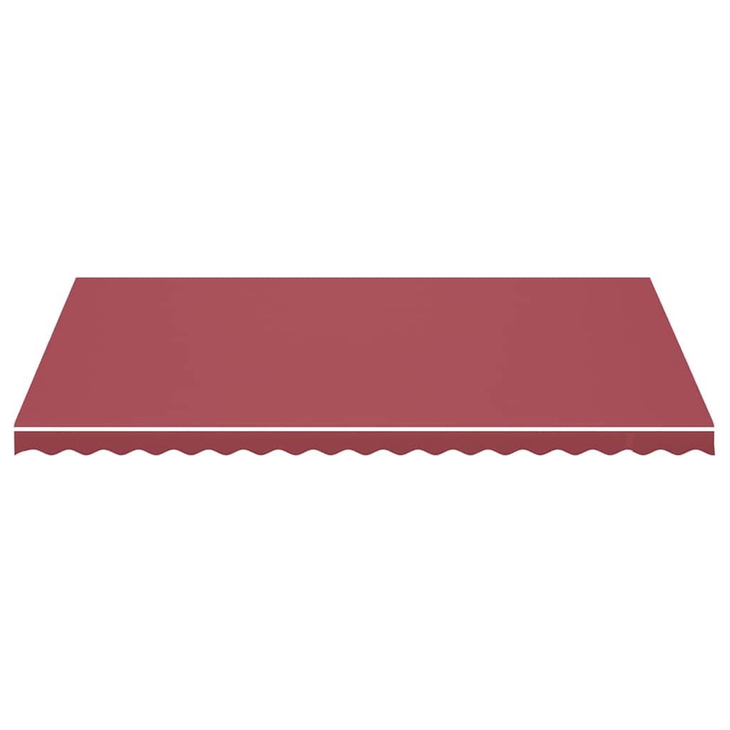 vidaXL Awning Replacement Fabric Burgundy Red 500x300 cm Polyester