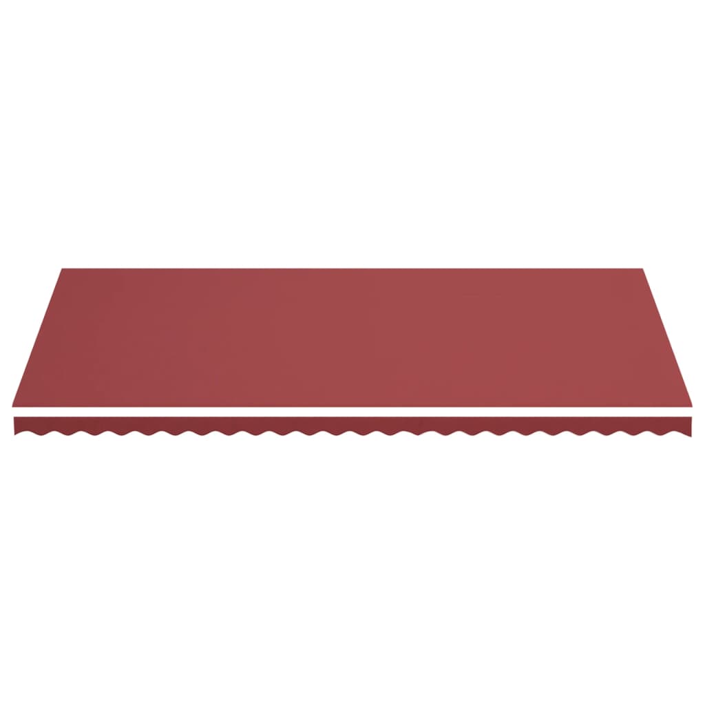 vidaXL Awning Replacement Fabric Burgundy Red 6x3 m Polyester
