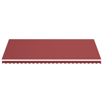 vidaXL Awning Replacement Fabric Burgundy Red 6x3 m Polyester