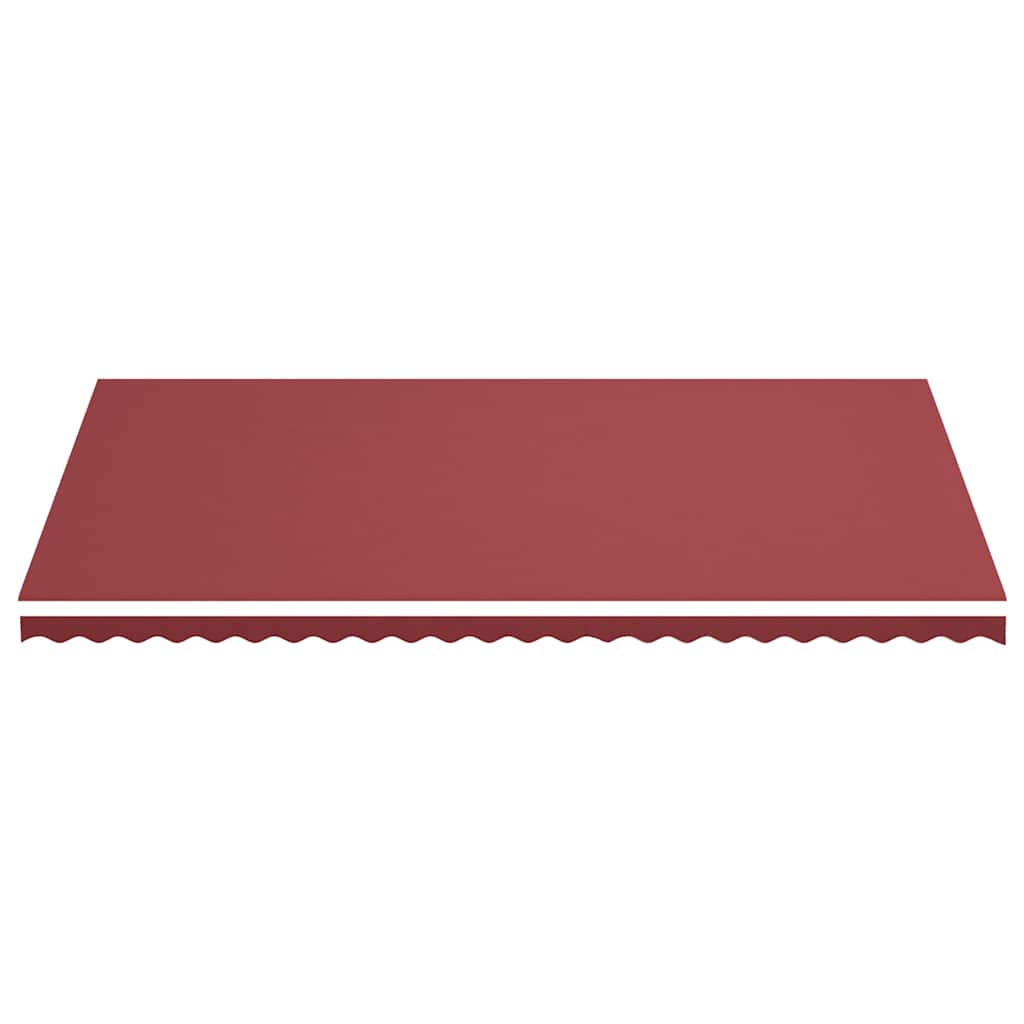vidaXL Awning Replacement Fabric Burgundy Red 600x350 cm Polyester