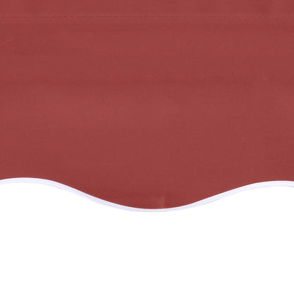vidaXL Awning Replacement Fabric Burgundy Red 600x350 cm Polyester