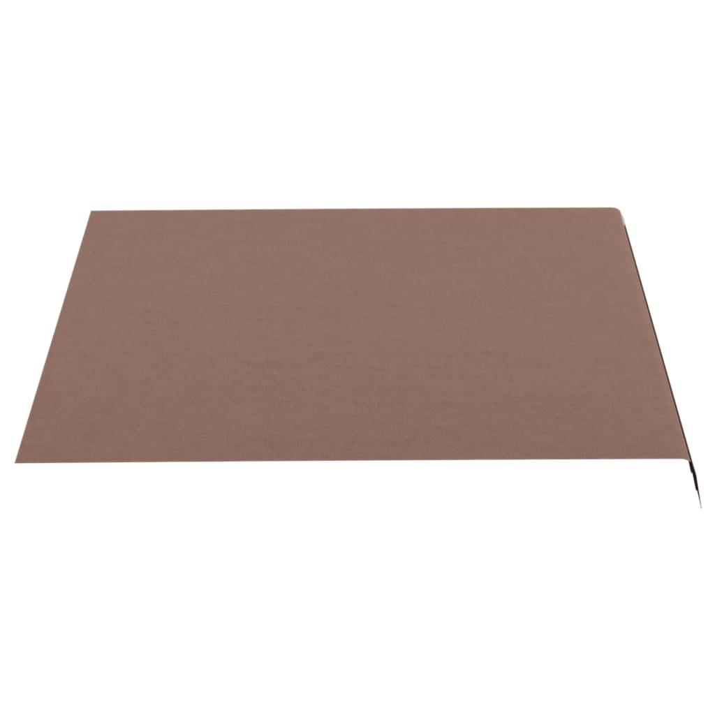 vidaXL Awning Replacement Fabric Brown 3x2.5 m Polyester