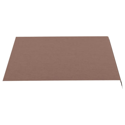 vidaXL Awning Replacement Fabric Brown 3x2.5 m Polyester