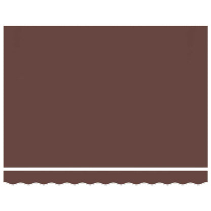 vidaXL Awning Replacement Fabric Brown 300x250 cm Polyester