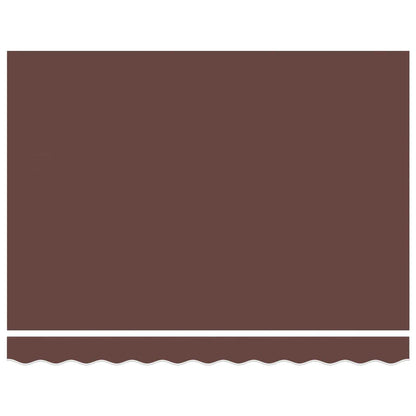 vidaXL Awning Replacement Fabric Brown 300x250 cm Polyester