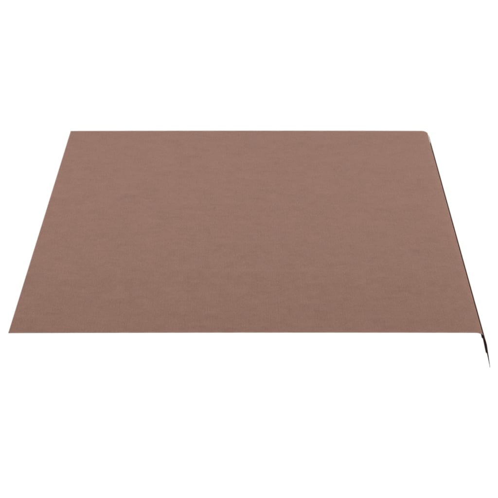 vidaXL Awning Replacement Fabric Brown 3.5x2.5 m Polyester