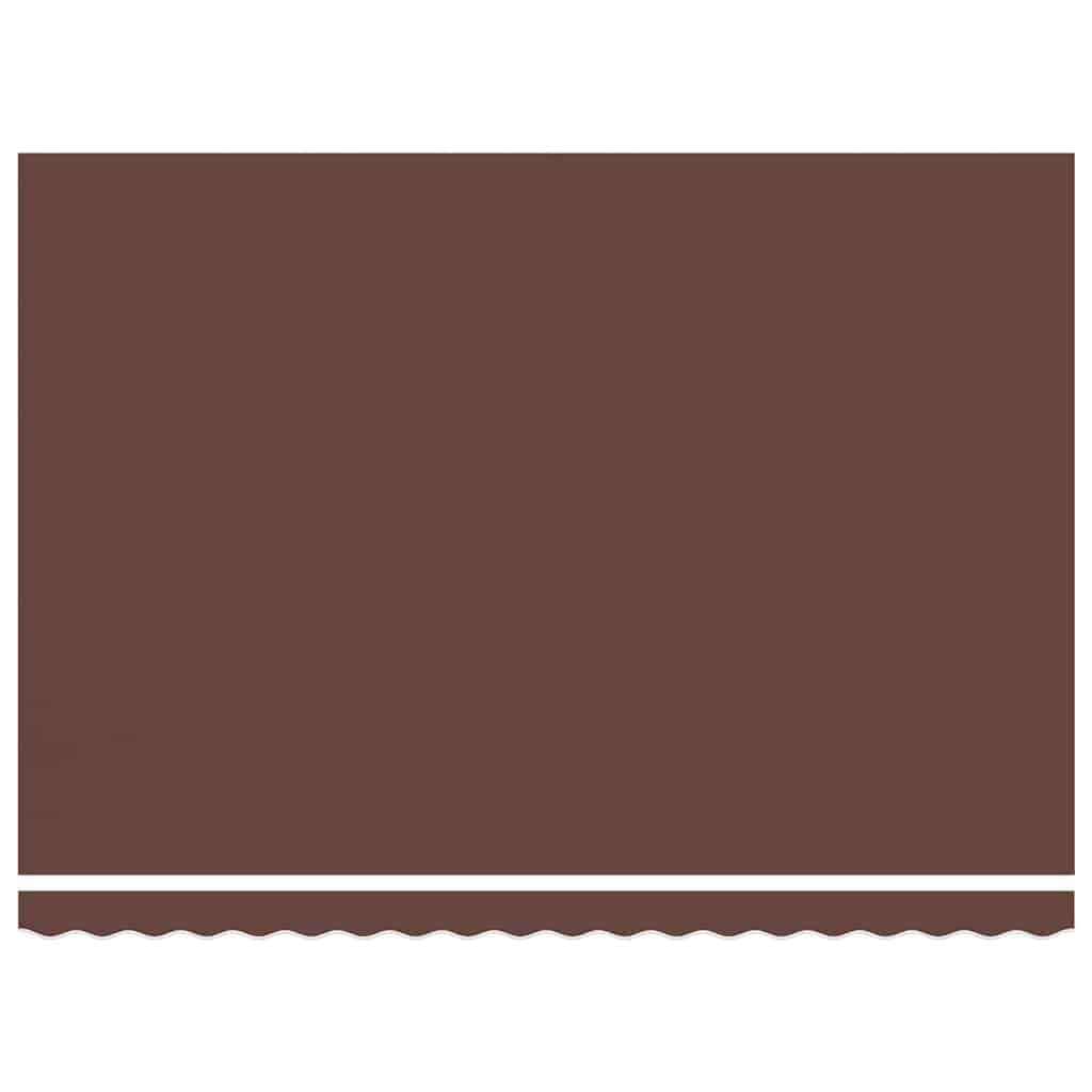 vidaXL Awning Replacement Fabric Brown 400x350 cm Polyester