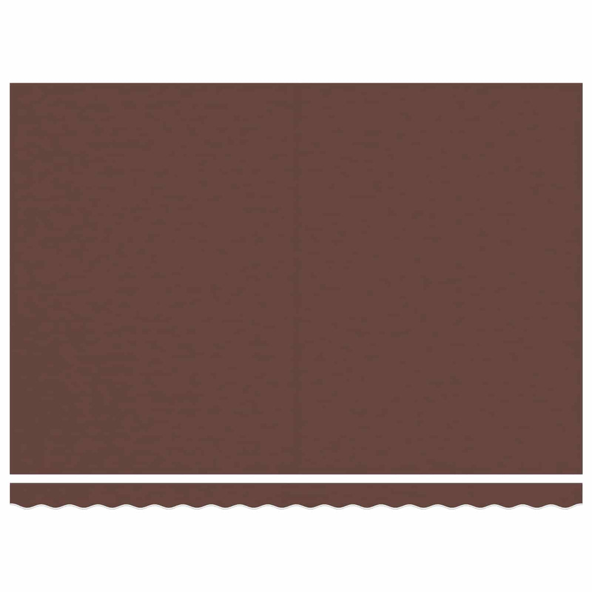 vidaXL Awning Replacement Fabric Brown 400x350 cm Polyester