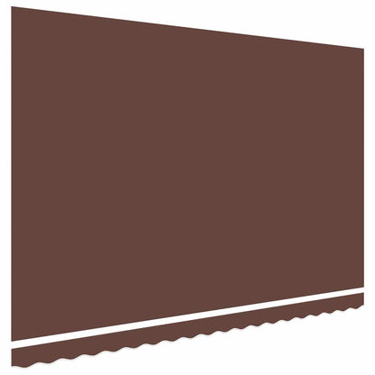 vidaXL Awning Replacement Fabric Brown 450x350 cm Polyester