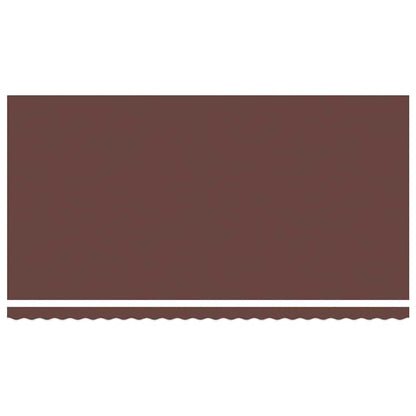 vidaXL Awning Replacement Fabric Brown 600x300 cm Polyester