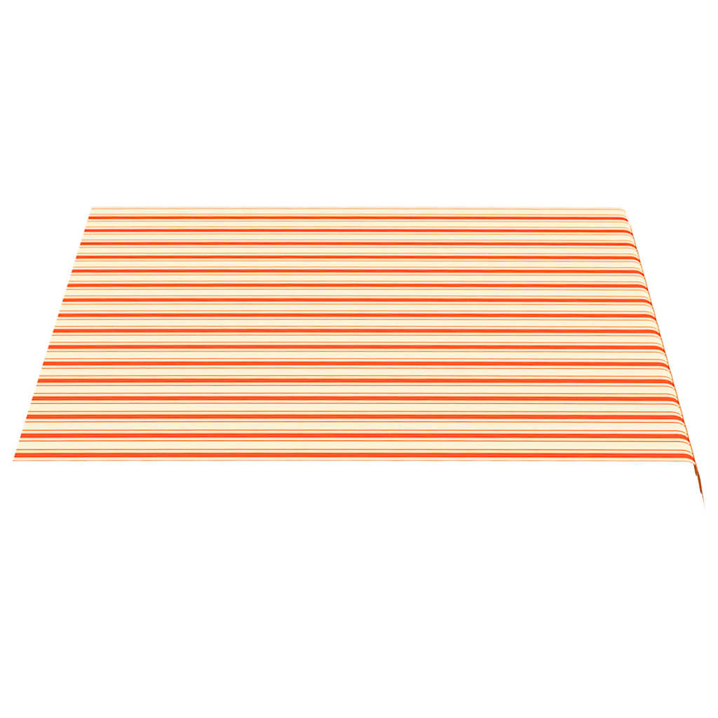 vidaXL Awning Replacement Fabric Yellow and Orange 300x250 cm Polyester