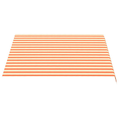 vidaXL Awning Replacement Fabric Yellow and Orange 300x250 cm Polyester