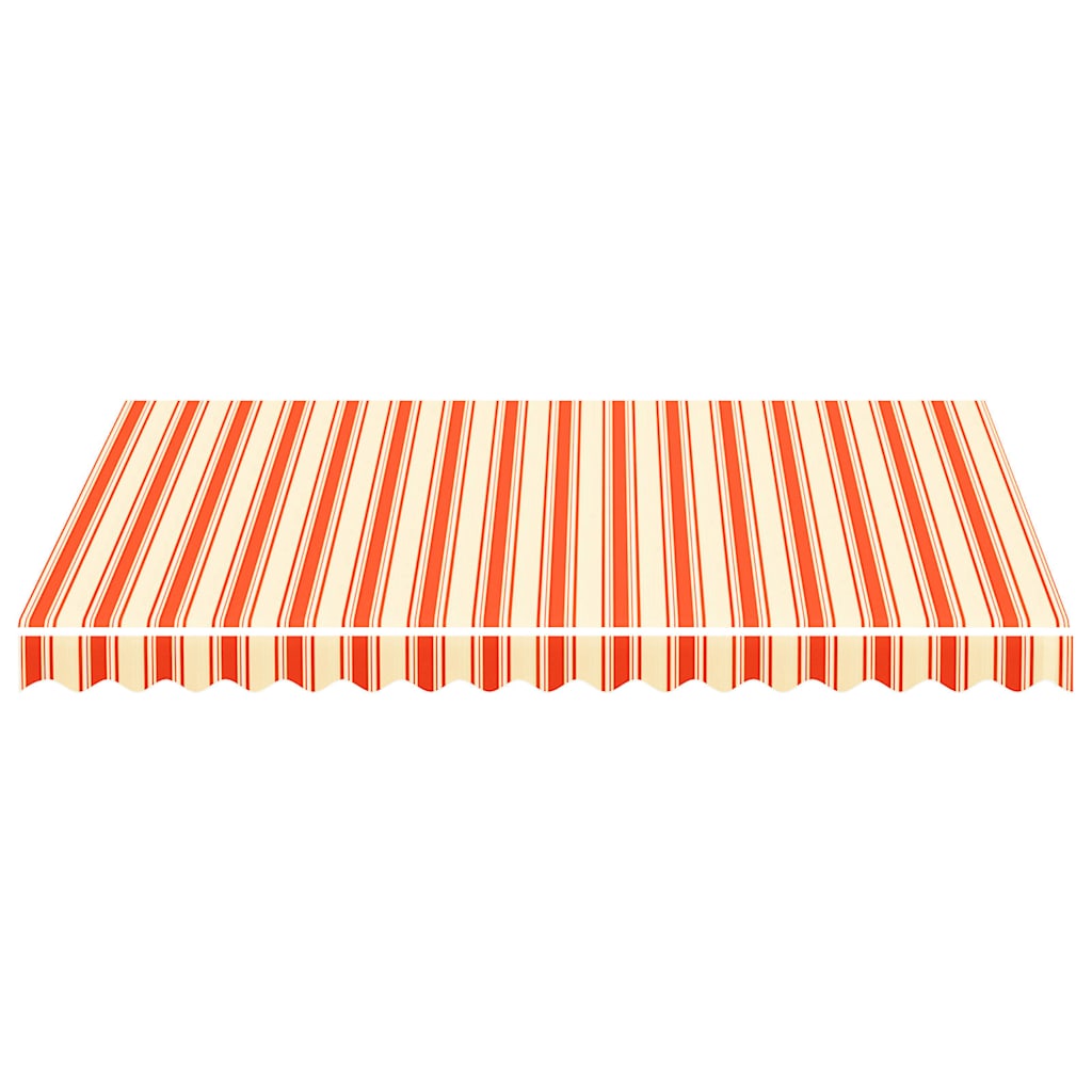 vidaXL Awning Replacement Fabric Yellow and Orange 300x250cm Polyester