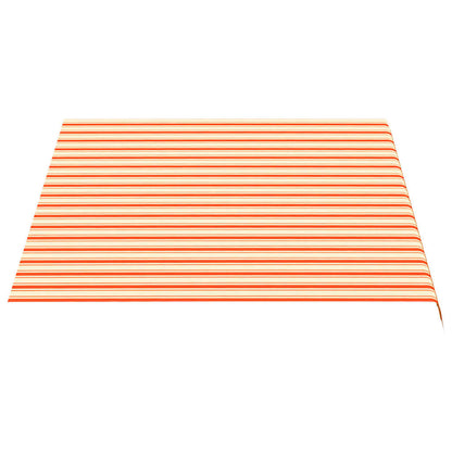 vidaXL Awning Replacement Fabric Yellow and Orange 350x250cm Polyester