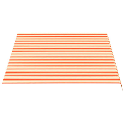 312016 vidaXL Replacement Fabric for Awning Yellow and Orange 3,5x2,5 m