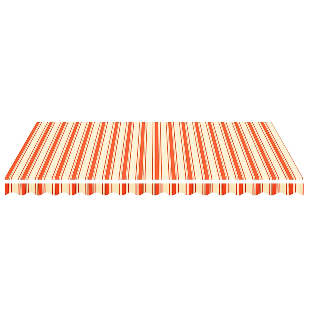 vidaXL Awning Replacement Fabric Yellow and Orange 400x300 cm Polyester