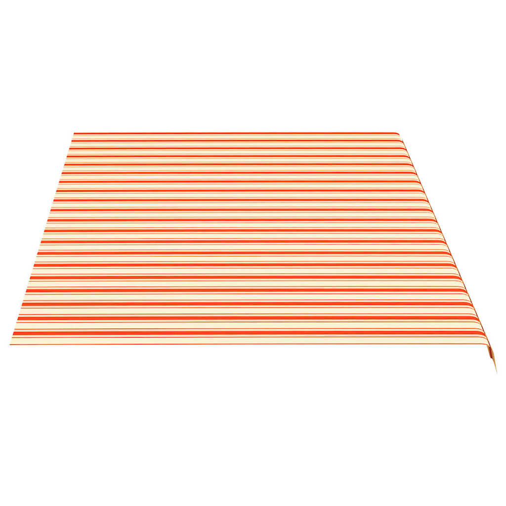 vidaXL Awning Replacement Fabric Yellow and Orange 500x300 cm Polyester
