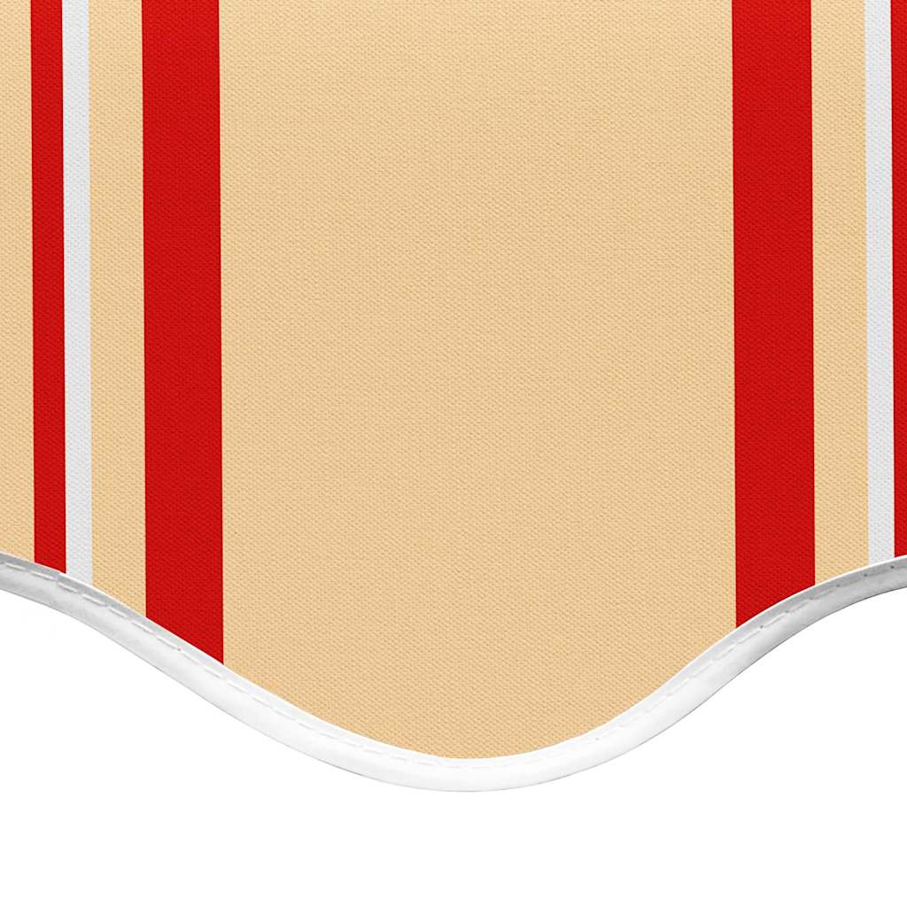 vidaXL Awning Replacement Fabric Yellow and Orange 500x300 cm Polyester