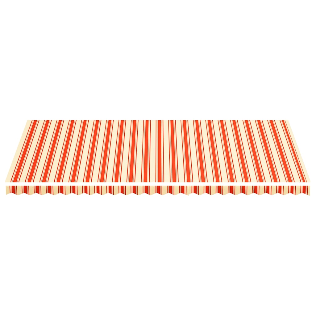 vidaXL Awning Replacement Fabric Yellow and Orange 600x300 cm Polyester