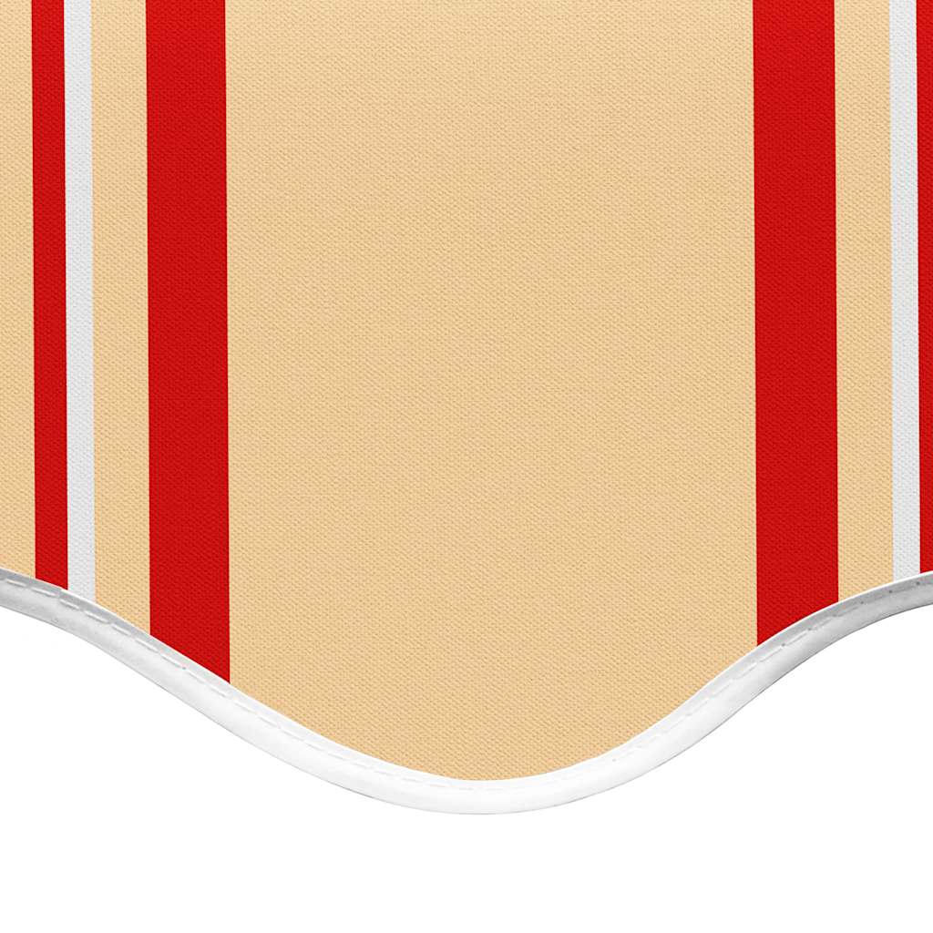 vidaXL Replacement Fabric for Awning Yellow and Orange 6x3 m