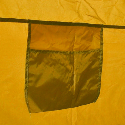 vidaXL Shower WC Changing Tent Yellow