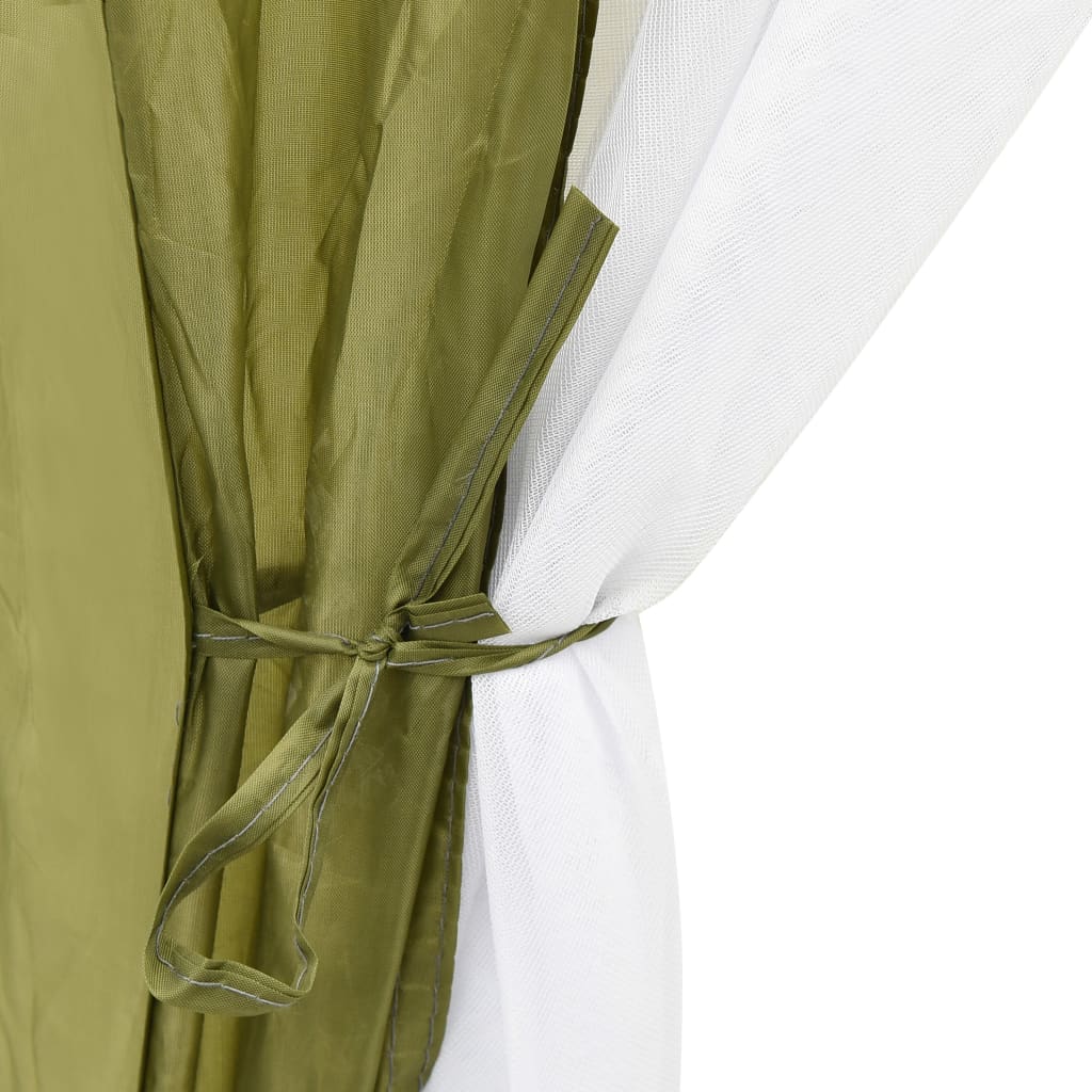 vidaXL Pool Tent Fabric 660x580x250 cm Green