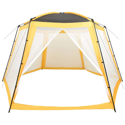 vidaXL Pool Tent Fabric 500x433x250 cm Yellow